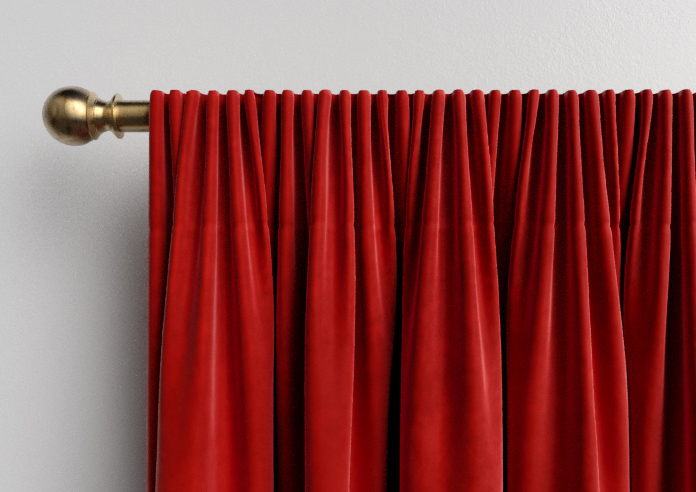 Odessa Velvet, Crimson - Made to Measure Curtains - Image 9